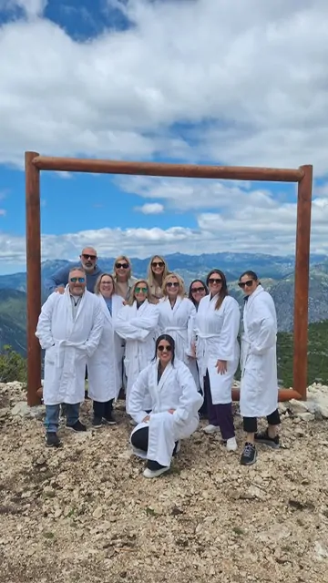 Incentive Travel in Montenegro_euromic Pam Fam_Montenegro Mont3_ Group Gown